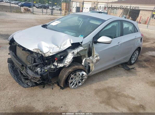 KMHD35LH5HU376863 2017 HYUNDAI ELANTRA GT Silver Передня ліва чверть