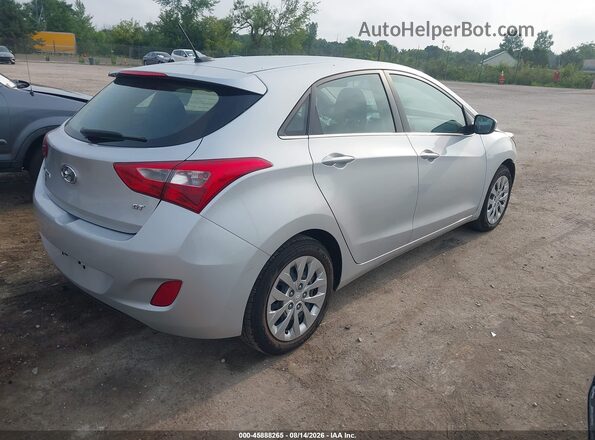 KMHD35LH5HU376863 2017 HYUNDAI ELANTRA GT Silver Задня права чверть