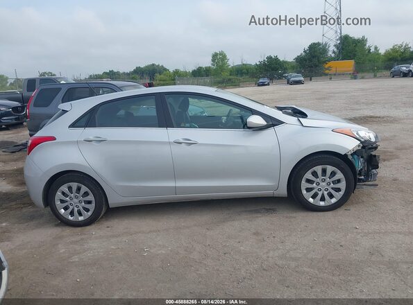 KMHD35LH5HU376863 2017 HYUNDAI ELANTRA GT Silver Вид задньої частини салону