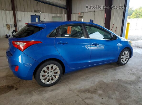 KMHD35LH5HU384106 2017 HYUNDAI ELANTRA Blue Задня права чверть