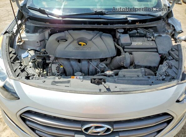 KMHD35LH6GU264166 2016 HYUNDAI ELANTRA Silver Rear interior view