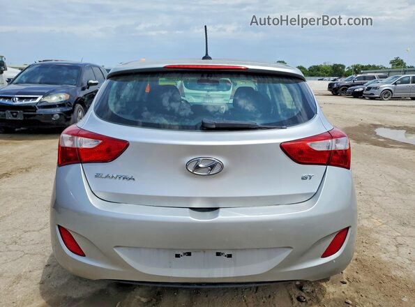 KMHD35LH6GU264166 2016 HYUNDAI ELANTRA Silver Rear view