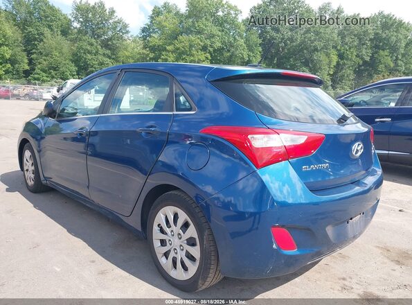 KMHD35LH6GU303578 2016 HYUNDAI ELANTRA GT Blue Задня ліва чверть