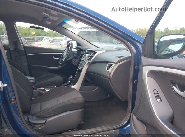 KMHD35LH6GU303578 2016 HYUNDAI ELANTRA GT Blue Вид салону спереду