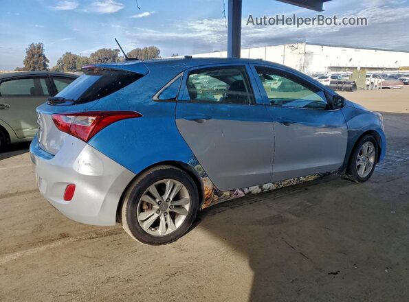 KMHD35LH6GU305265 2016 HYUNDAI ELANTRA Blue Tył prawy