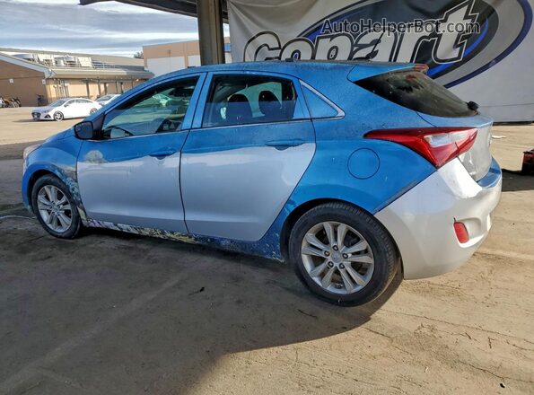 KMHD35LH6GU305265 2016 HYUNDAI ELANTRA Blue Tył lewy
