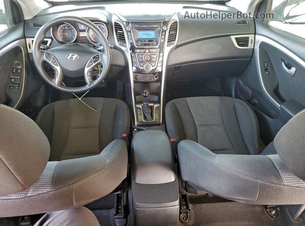 KMHD35LH6GU305265 2016 HYUNDAI ELANTRA Blue Widok deski rozdzielczej