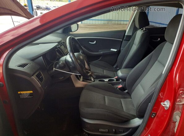 KMHD35LH6GU337116 2016 HYUNDAI ELANTRA Красный Вид салона спереди