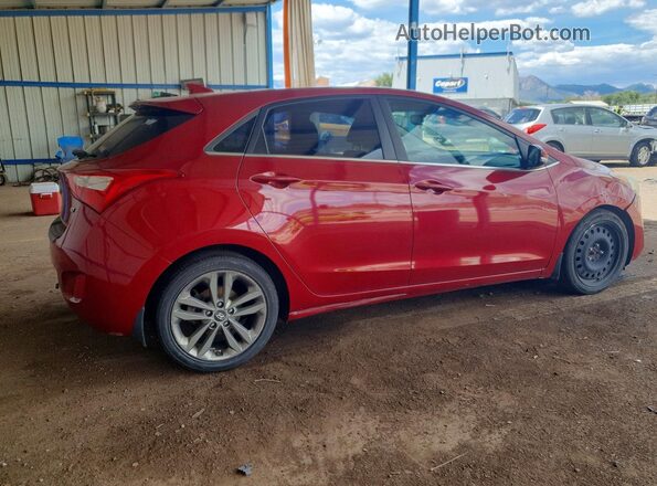 KMHD35LH6GU337116 2016 HYUNDAI ELANTRA Красный Задняя правая четверть