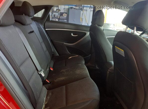 KMHD35LH6GU337116 2016 HYUNDAI ELANTRA Красный Вид задних сидений