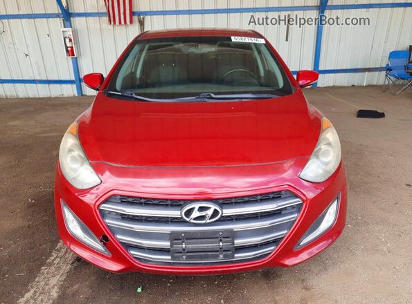 KMHD35LH6GU337116 2016 HYUNDAI ELANTRA Красный Вид спереди