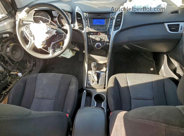 KMHD35LH7GU305212 2016 HYUNDAI ELANTRA Серебряный Вид панели приборов
