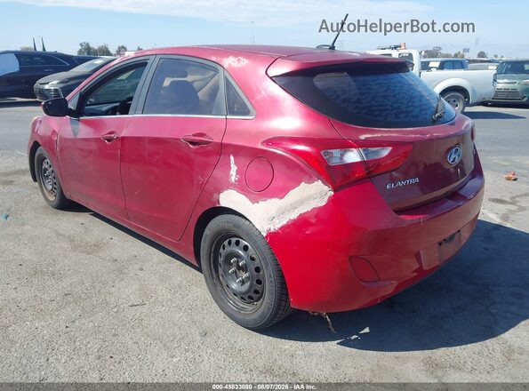 KMHD35LH7GU321328 2016 HYUNDAI ELANTRA GT Красный Задняя левая четверть