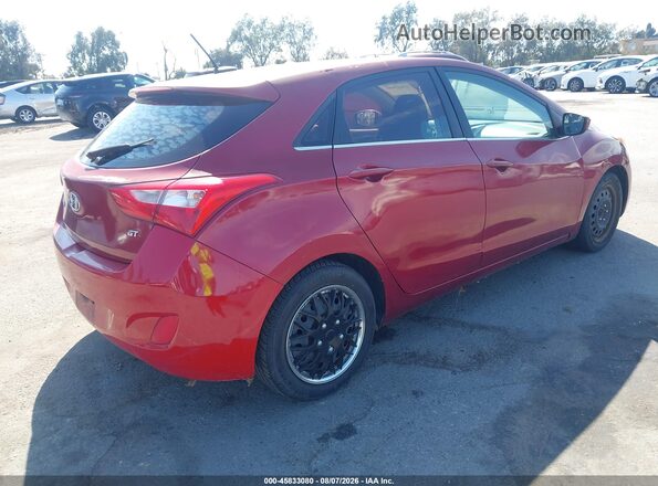 KMHD35LH7GU321328 2016 HYUNDAI ELANTRA GT Красный Задняя правая четверть