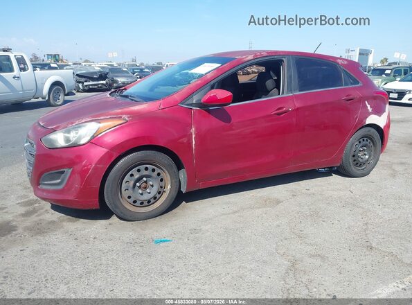 KMHD35LH7GU321328 2016 HYUNDAI ELANTRA GT Красный Передняя левая четверть