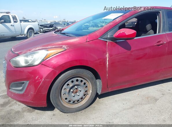 KMHD35LH7GU321328 2016 HYUNDAI ELANTRA GT Красный Вид спереди