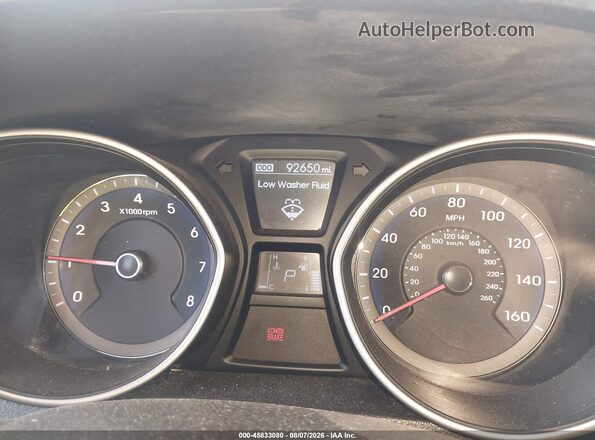 KMHD35LH7GU321328 2016 HYUNDAI ELANTRA GT Красный Вид задних сидений