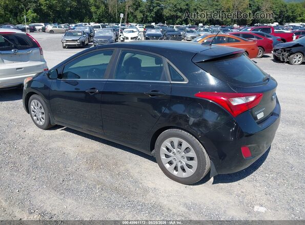 KMHD35LH7HU359224 2017 HYUNDAI ELANTRA GT Black უკანა მარცხენა
