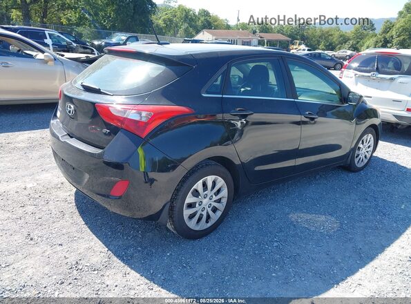 KMHD35LH7HU359224 2017 HYUNDAI ELANTRA GT Black უკანა მარჯვენა