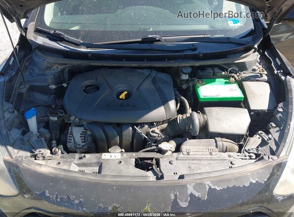 KMHD35LH7HU359224 2017 HYUNDAI ELANTRA GT Black უკანა ხედი