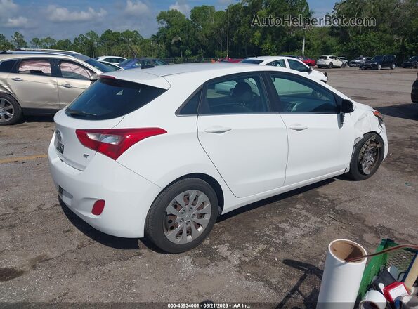 KMHD35LH7HU366920 2017 HYUNDAI ELANTRA GT White Trasero derecho