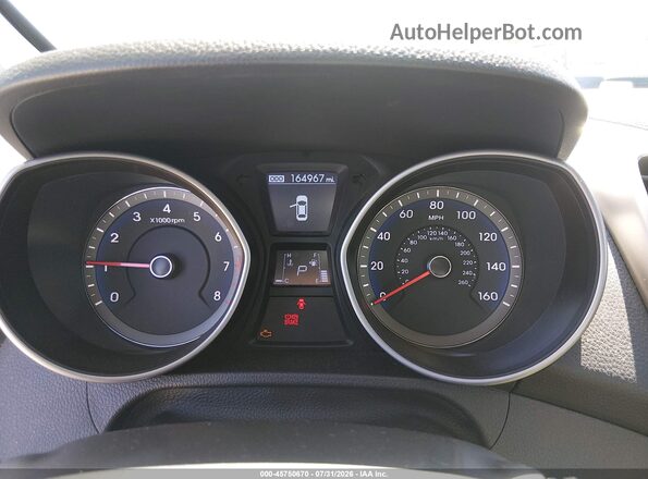 KMHD35LH8GU251600 2016 HYUNDAI ELANTRA GT White Vista de los asientos traseros