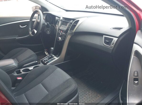 KMHD35LH8GU252309 2016 HYUNDAI ELANTRA GT Red Вид салону спереду