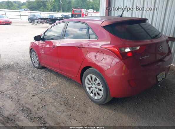 KMHD35LH8GU252309 2016 HYUNDAI ELANTRA GT Red Задня ліва чверть