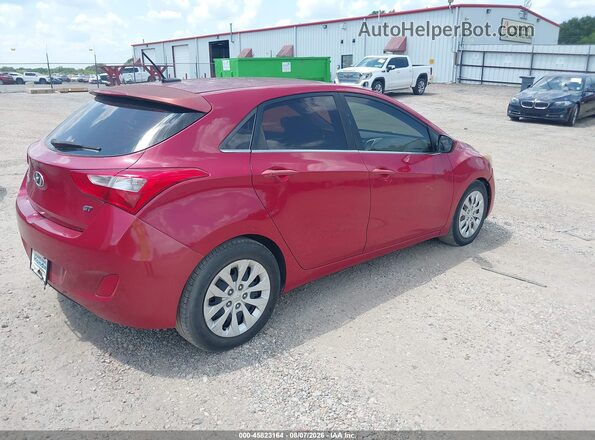 KMHD35LH8GU252309 2016 HYUNDAI ELANTRA GT Red Задня права чверть