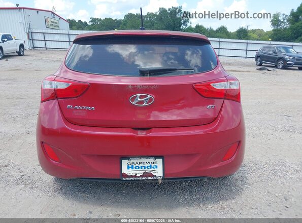 KMHD35LH8GU252309 2016 HYUNDAI ELANTRA GT Red Панорамний вид салону 360°