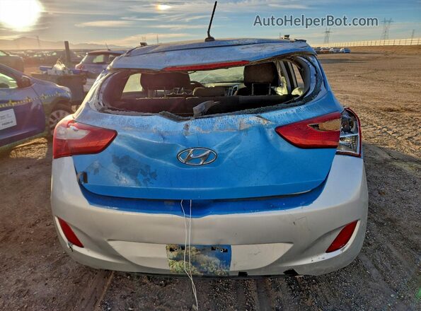 KMHD35LH8GU305123 2016 HYUNDAI ELANTRA Silver Вид ззаду