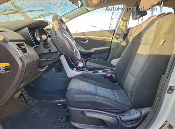 KMHD35LH8GU305123 2016 HYUNDAI ELANTRA Silver Вид салону спереду