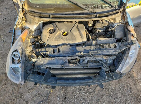 KMHD35LH8GU305123 2016 HYUNDAI ELANTRA Silver Вид задньої частини салону