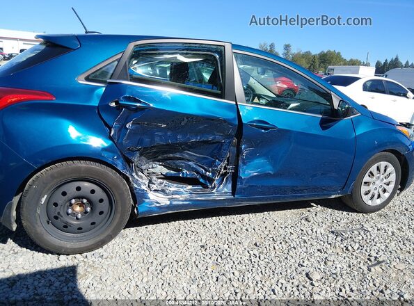 KMHD35LH8GU316543 2016 HYUNDAI ELANTRA GT Синий Вид спереди