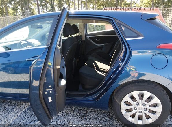 KMHD35LH8GU316543 2016 HYUNDAI ELANTRA GT Синий Вид наклейки с VIN-кодом