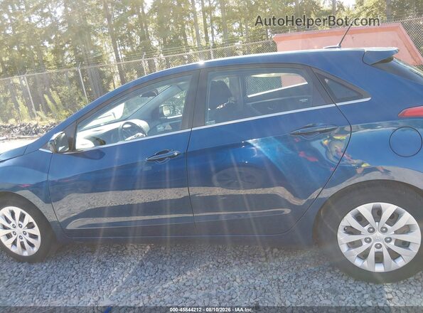 KMHD35LH8GU316543 2016 HYUNDAI ELANTRA GT Синий Панорамный вид салона 360°