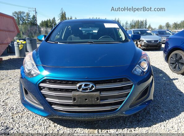 KMHD35LH8GU316543 2016 HYUNDAI ELANTRA GT Синий Вид щитка приборов