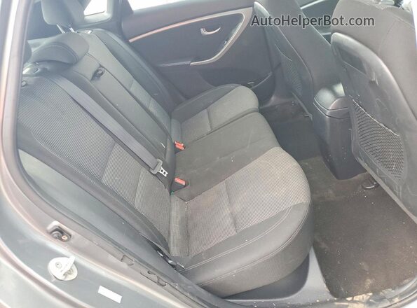 KMHD35LH8HU365632 2017 HYUNDAI ELANTRA Gray უკანა სავარძლების ხედი