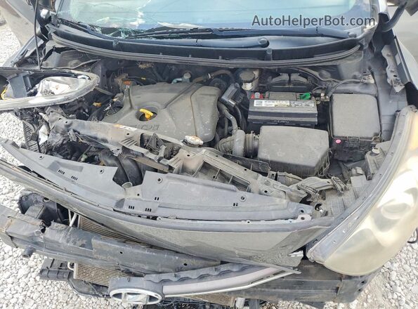 KMHD35LH8HU365632 2017 HYUNDAI ELANTRA Gray უკანა სალონის ხედი