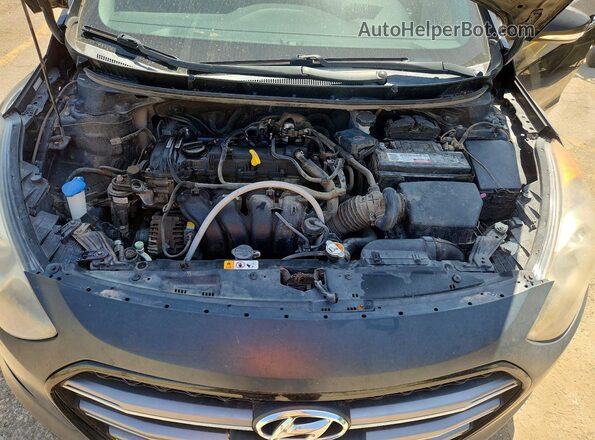 KMHD35LH9GU299459 2016 HYUNDAI ELANTRA Black Widok wnętrza z tyłu