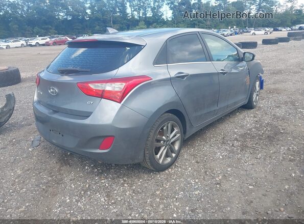KMHD35LH9GU312419 2016 HYUNDAI ELANTRA GT Gray Задня права чверть