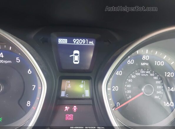KMHD35LH9GU312419 2016 HYUNDAI ELANTRA GT Gray Вид задніх сидінь