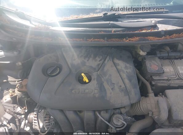 KMHD35LH9GU312419 2016 HYUNDAI ELANTRA GT Gray Вид ззаду