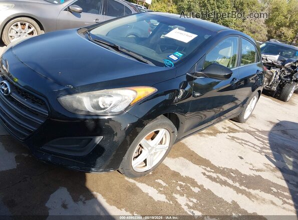 KMHD35LHXGU253106 2016 HYUNDAI ELANTRA GT Черный Передняя левая четверть