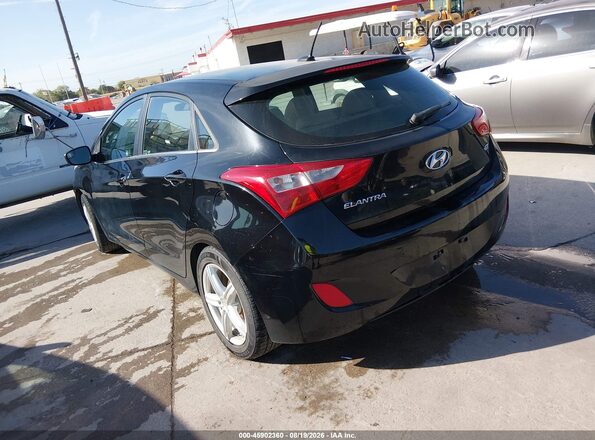 KMHD35LHXGU253106 2016 HYUNDAI ELANTRA GT Черный Задняя левая четверть