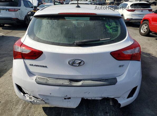 KMHD35LHXGU276644 2016 HYUNDAI ELANTRA White უკანა ხედი