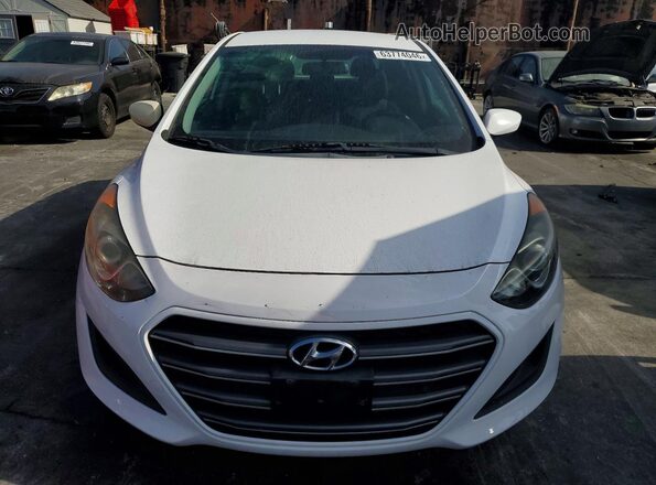 KMHD35LHXGU276644 2016 HYUNDAI ELANTRA White წინა ხედი