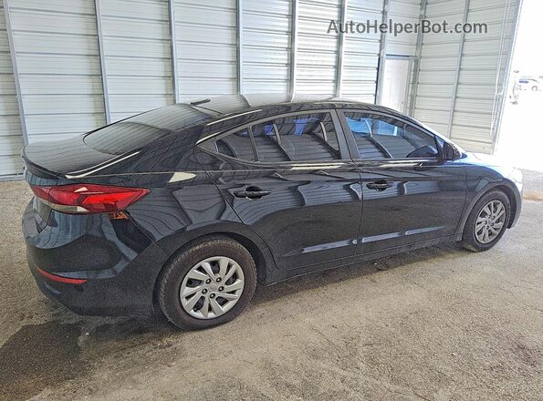 KMHD74LF0HU160187 2017 HYUNDAI ELANTRA Black Հետևի աջ