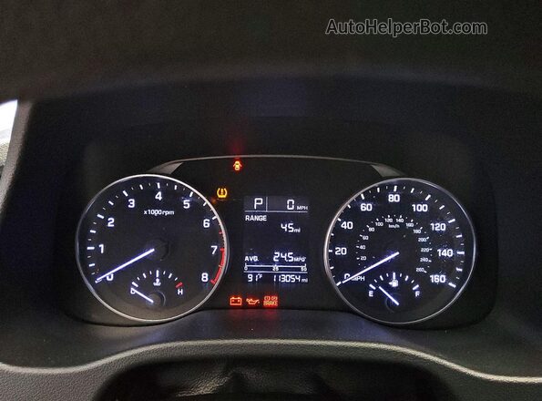 KMHD74LF0HU160187 2017 HYUNDAI ELANTRA Black Սարքավորումների վահանակի տեսք