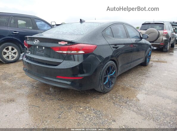 KMHD74LF0HU361118 2017 HYUNDAI ELANTRA Черный Задняя правая четверть